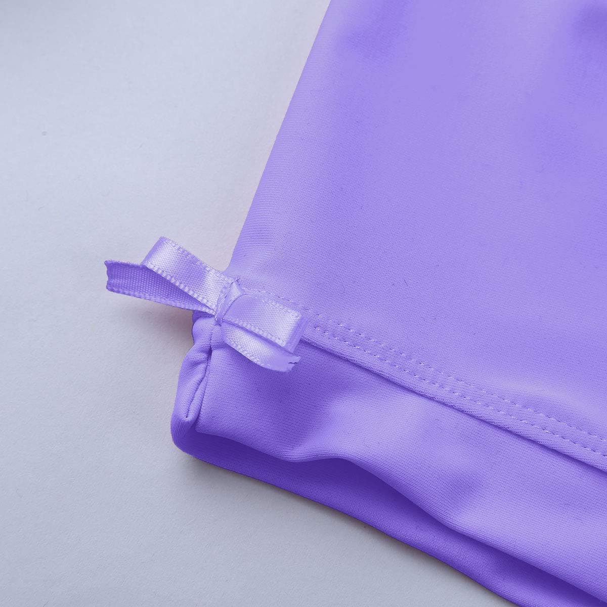 iiniim Girls Boy-Cut Elastic Waist Bowknot Ballet Booty Shorts Gymnastic Dance Sports Performance Short
