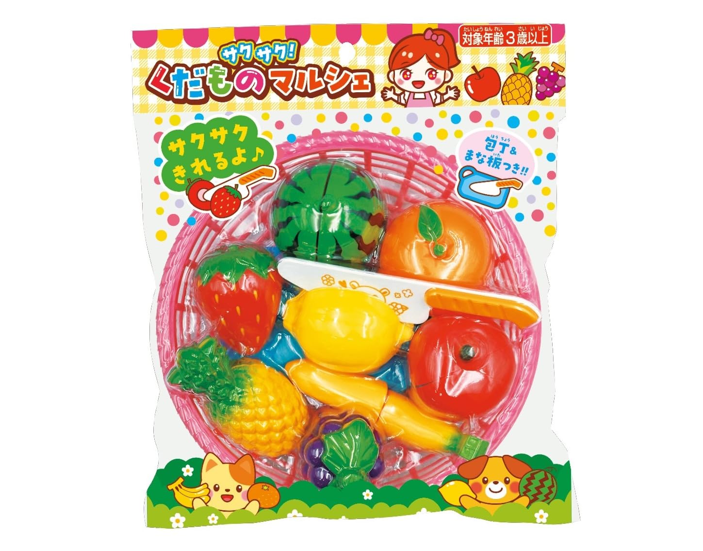 Amazon | 尾上萬(Onoeman) サクサク！くだものマルシェ 3歳以上 025088