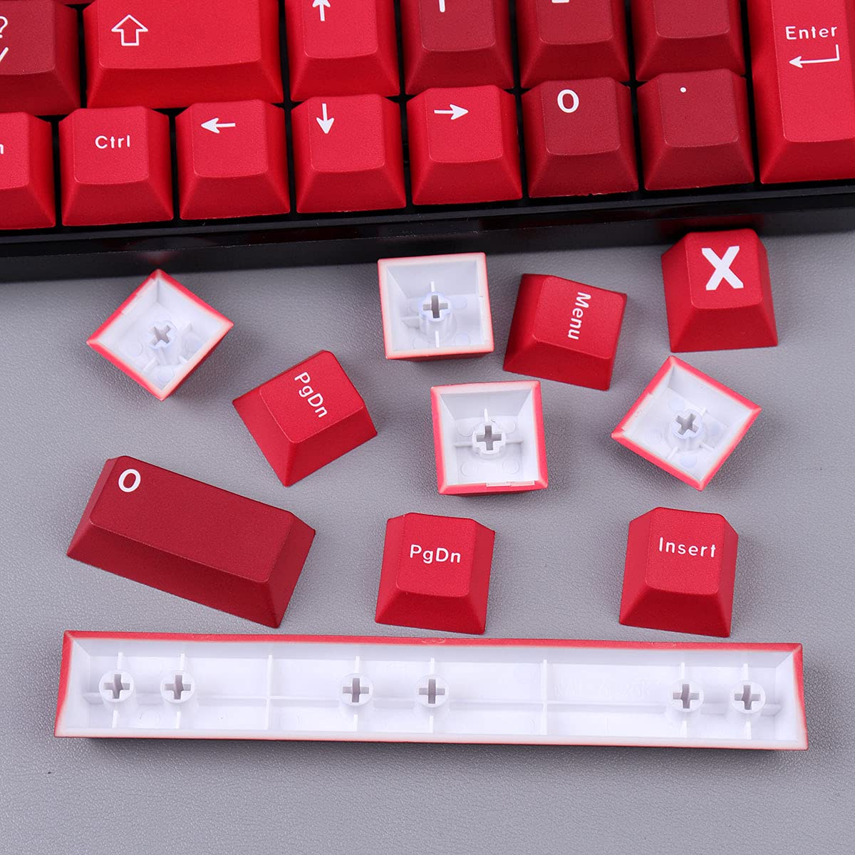PBT Keycap 129 Keys Cherry Profile DyeSub Jamón Keycaps for 61/64/87/104/108 Mechanical