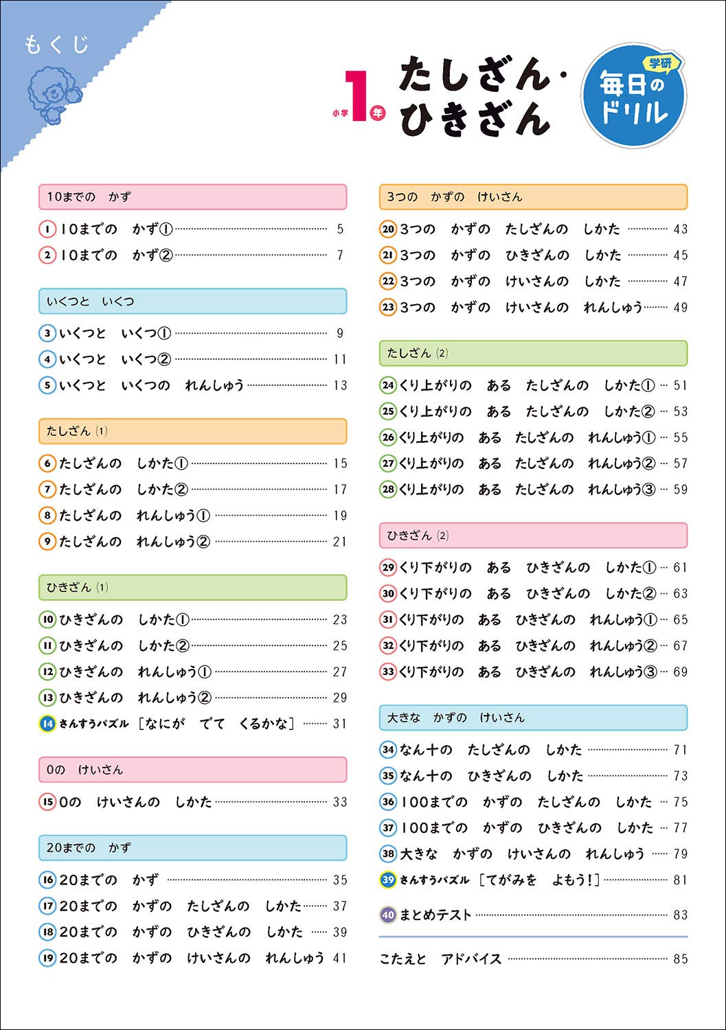 Amazon Co Jp 小学1年 たしざん ひきざん 毎日のドリル 学研プラス Japanese Books