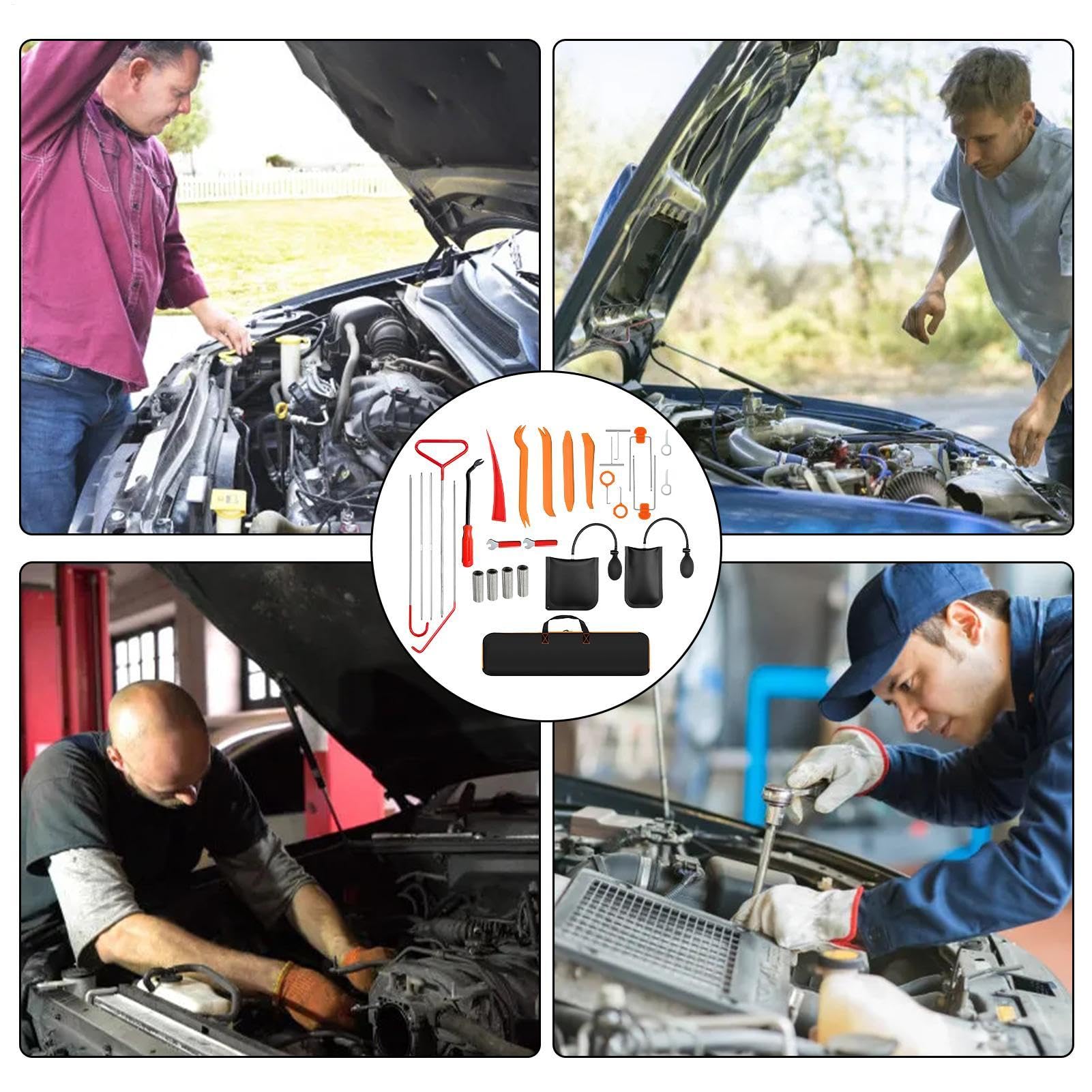 Set di attrezzi per auto, set di attrezzi per meccanici per auto