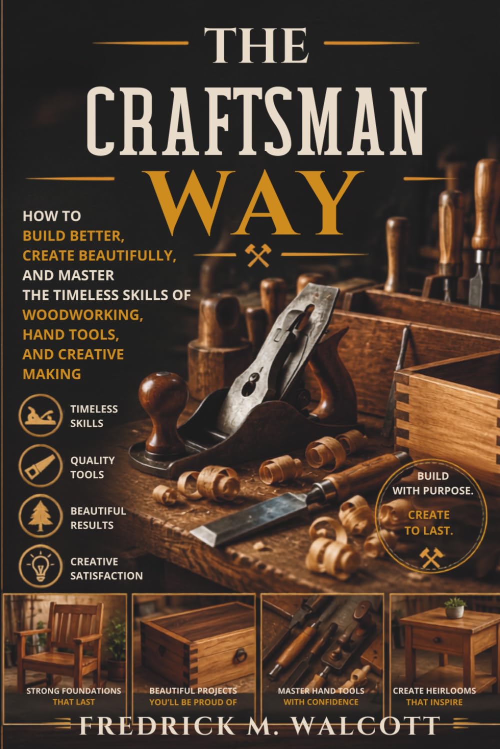 The Craftsman Way: How to Build Better, Create Beautifully, and Master the Timeless Skills of Woodworking, Hand Tools, and Creative Making