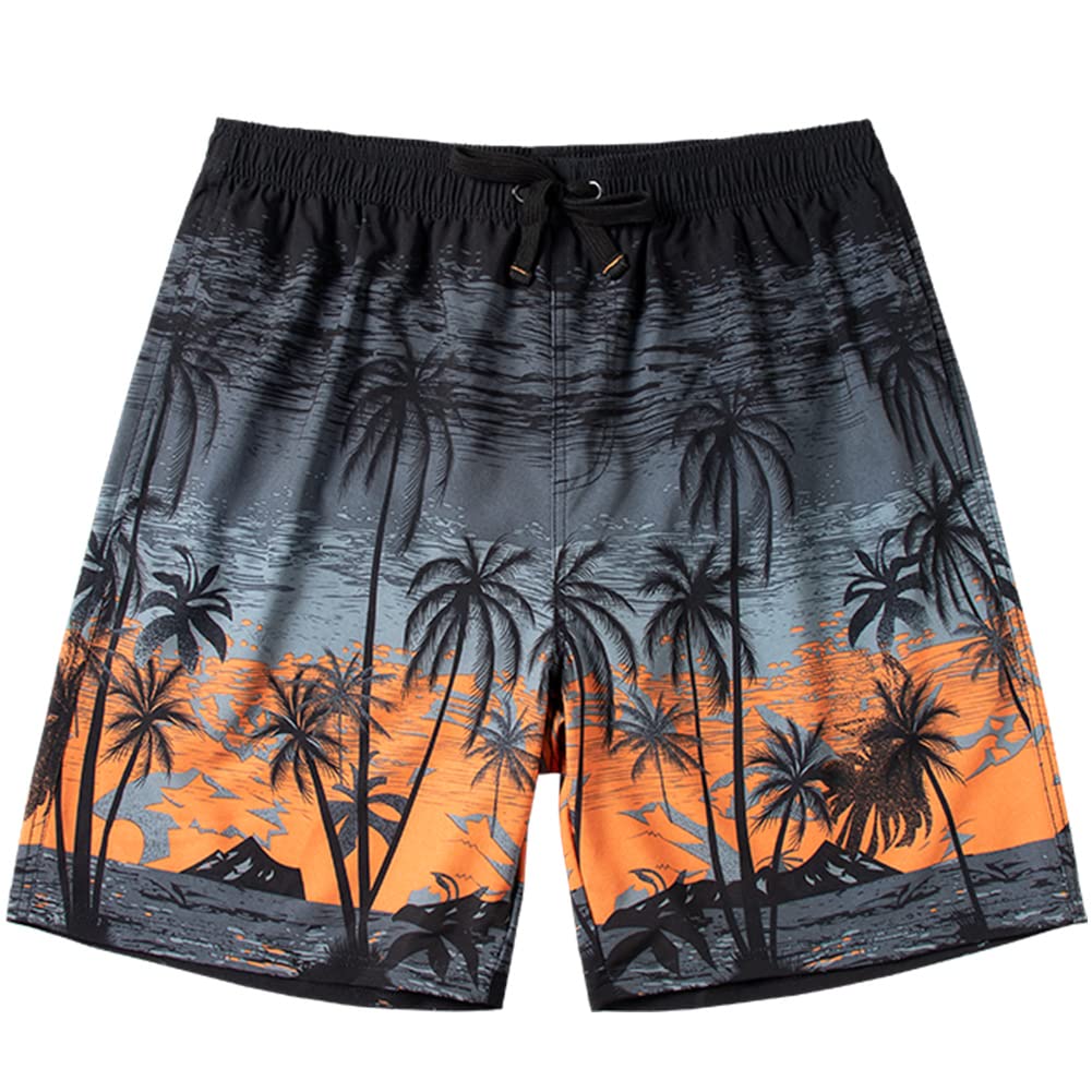 Men's Quick-Dry Swim Shorts, Mesh Lined