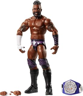 WWE Elite Collection Deluxe Action Figure with Realistic Facial Detailing, Iconic Ring Gear & Accessories [Old Model]