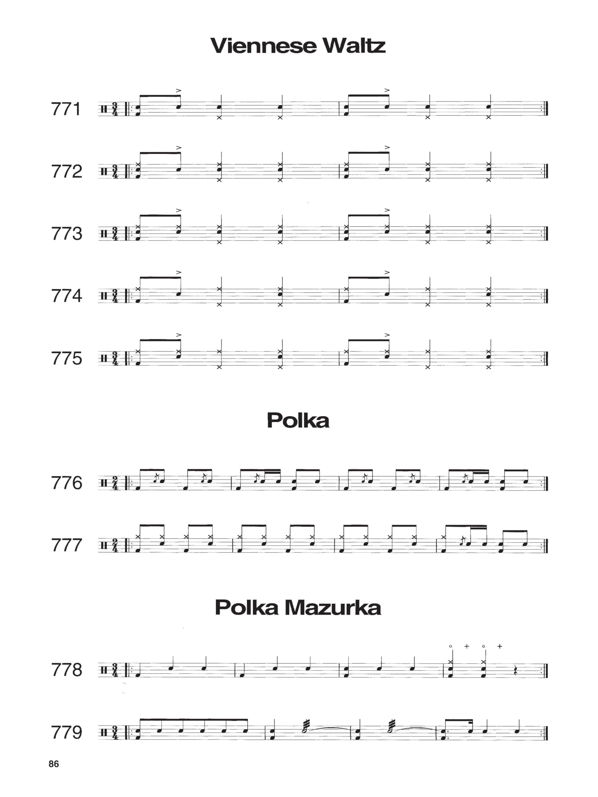 1001 drum grooves batterie: The Complete Resource for Every Drummer