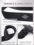 Yoga Mat Strap, Adjustable Thick and Wide Yoga Strap for Carrying Mat or Stretching, Yoga Mat Carrier Strap with Tighten Strap, Black