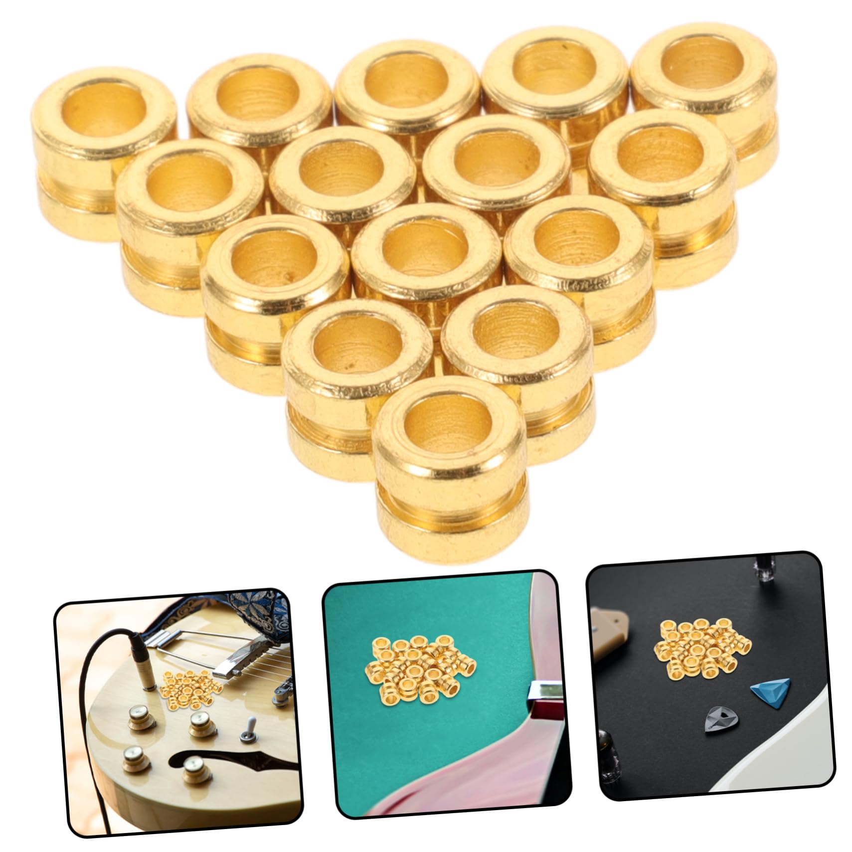 Toyvian 100個 弦 アコースティック ギター 交換用 ギター