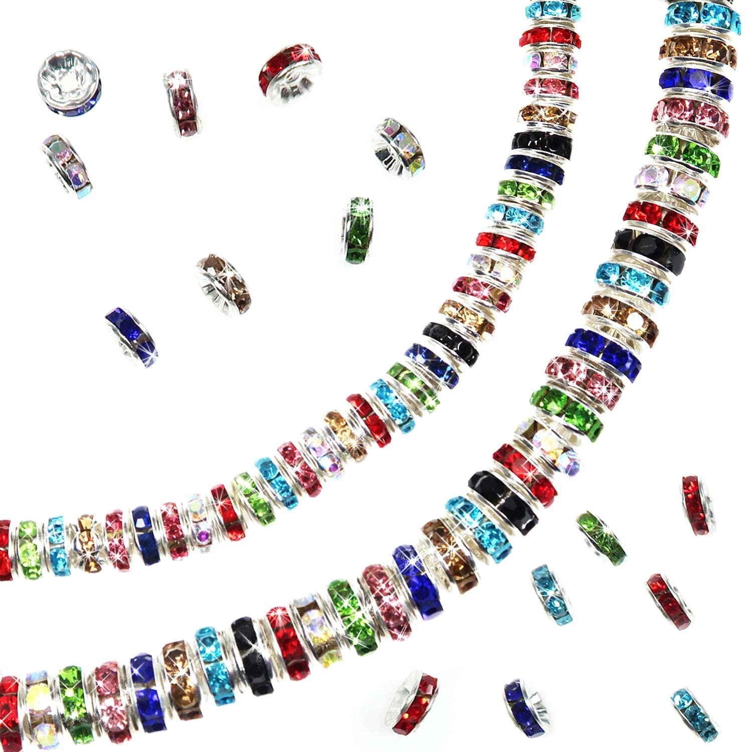 Cuentas Paciadoras De Zirconia Cúbica Para Fabricación De Joyas