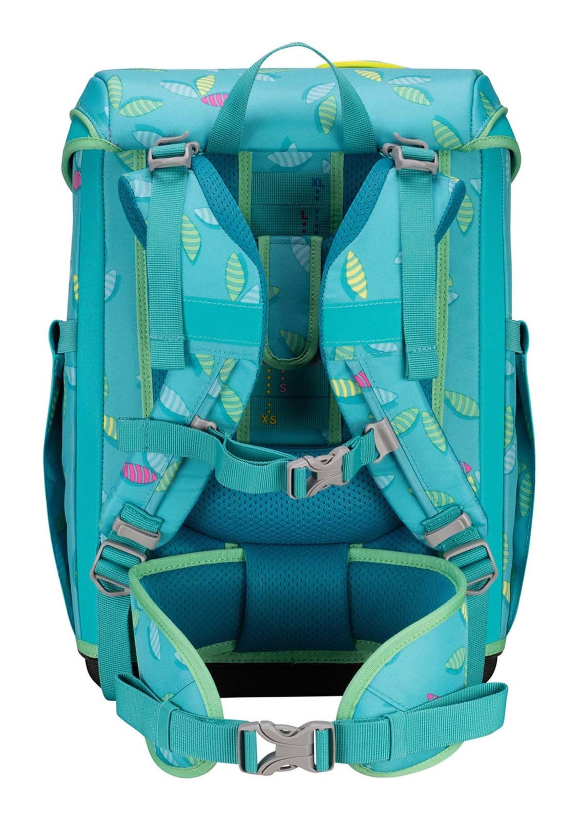 DerDieDas Schulranzen Set 5-TLG. ErgoFlex Easy Superflash Paradise