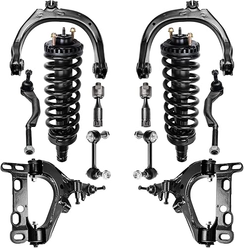 Miniatura 184 de Detroit Axle - Kit de puntales delanteros de 6 piezas para Chevrolet Aveo Aveo5 Pontiac G3 Wave, barra estabilizadora, varillas de acoplamiento