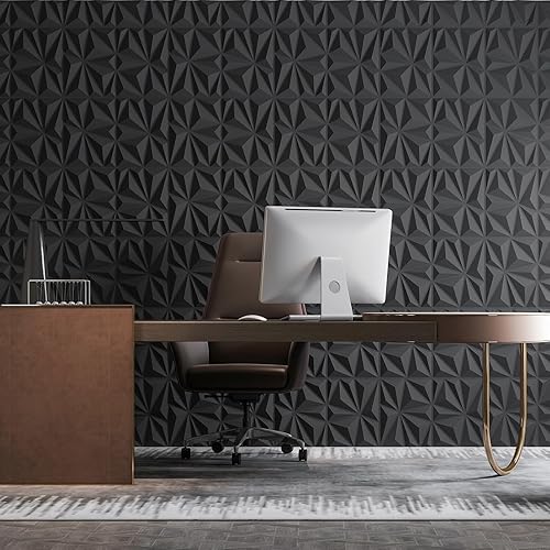 Miniatura 6 de WOWSTAR Paquete de 24 paneles de pared 3D de 31 pies cuadrados para decoración de pared interior para sala de estar, dormitorio, 11.81 x 15.75