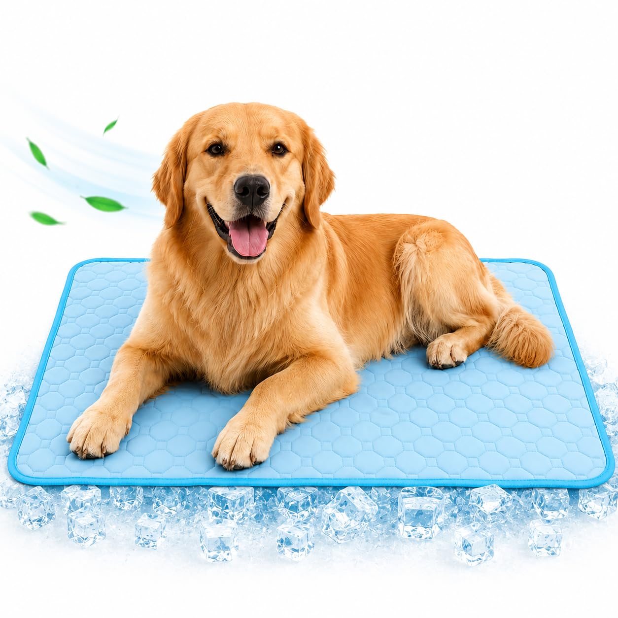 Pet Cooling Mat for Dogs, Cats, 70 x 50cm, Washable, Portable