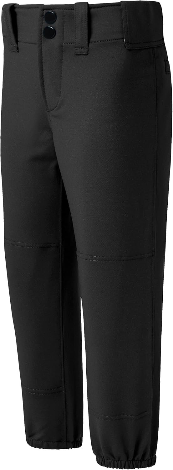 Willit Girls' Softball Pants Kids' Youth Baseball Pant Belted Low Rise Fastpitch Pants with Pockets