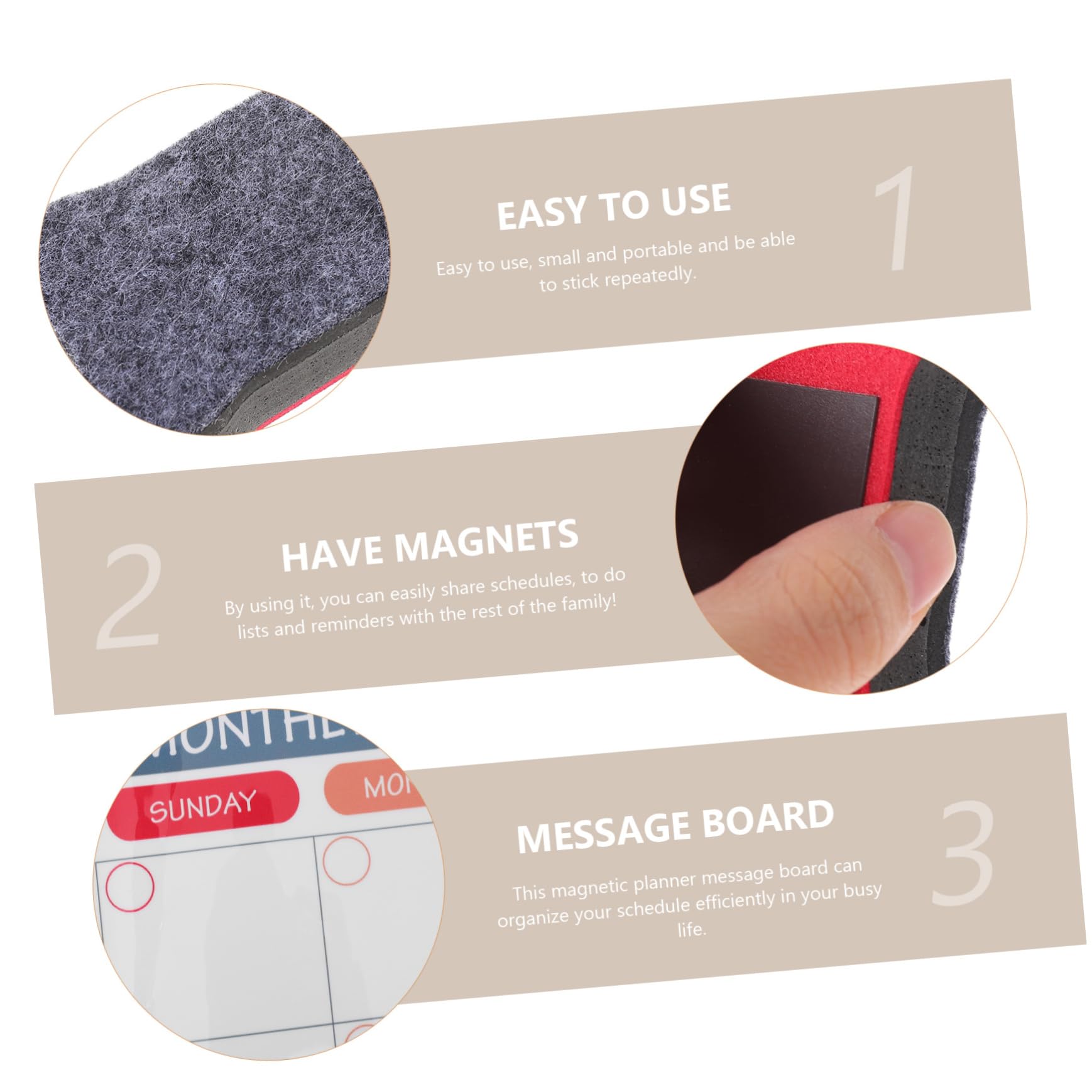 4sätze Magnetisches Planungsboard Abwischbare Kühlschranktafeln Für Wöchentliche Und Monatliche Organisation Monats Und Wochenplaner Marker Und Radierer Für Und Haushalte