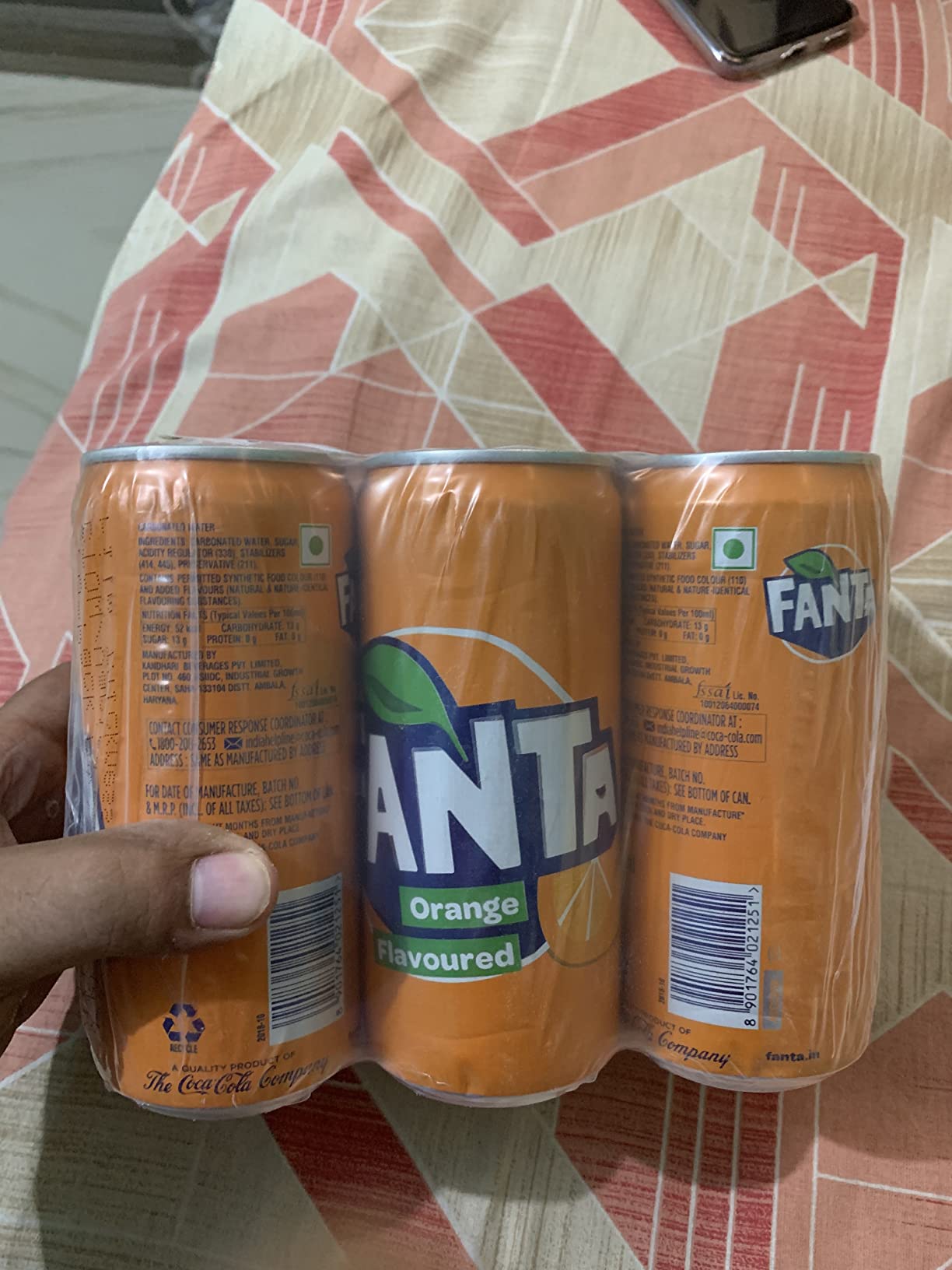 Coca-Cola FANTA® Orange Flavored Cold Drink | Soft Drink with Added ...