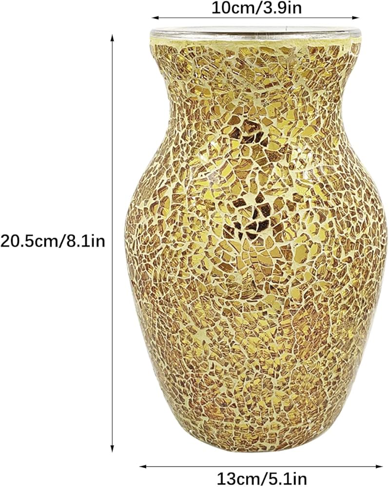ひび割れ釉の黄色い花瓶 715bavKelIL._AC_UF894,