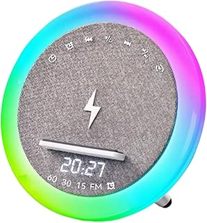 Genérico Soporte para Teléfono con Altavoz Inalámbrico - Gadgets Geniales de Carga Rápida - Altavoz Portátil y Soporte d...