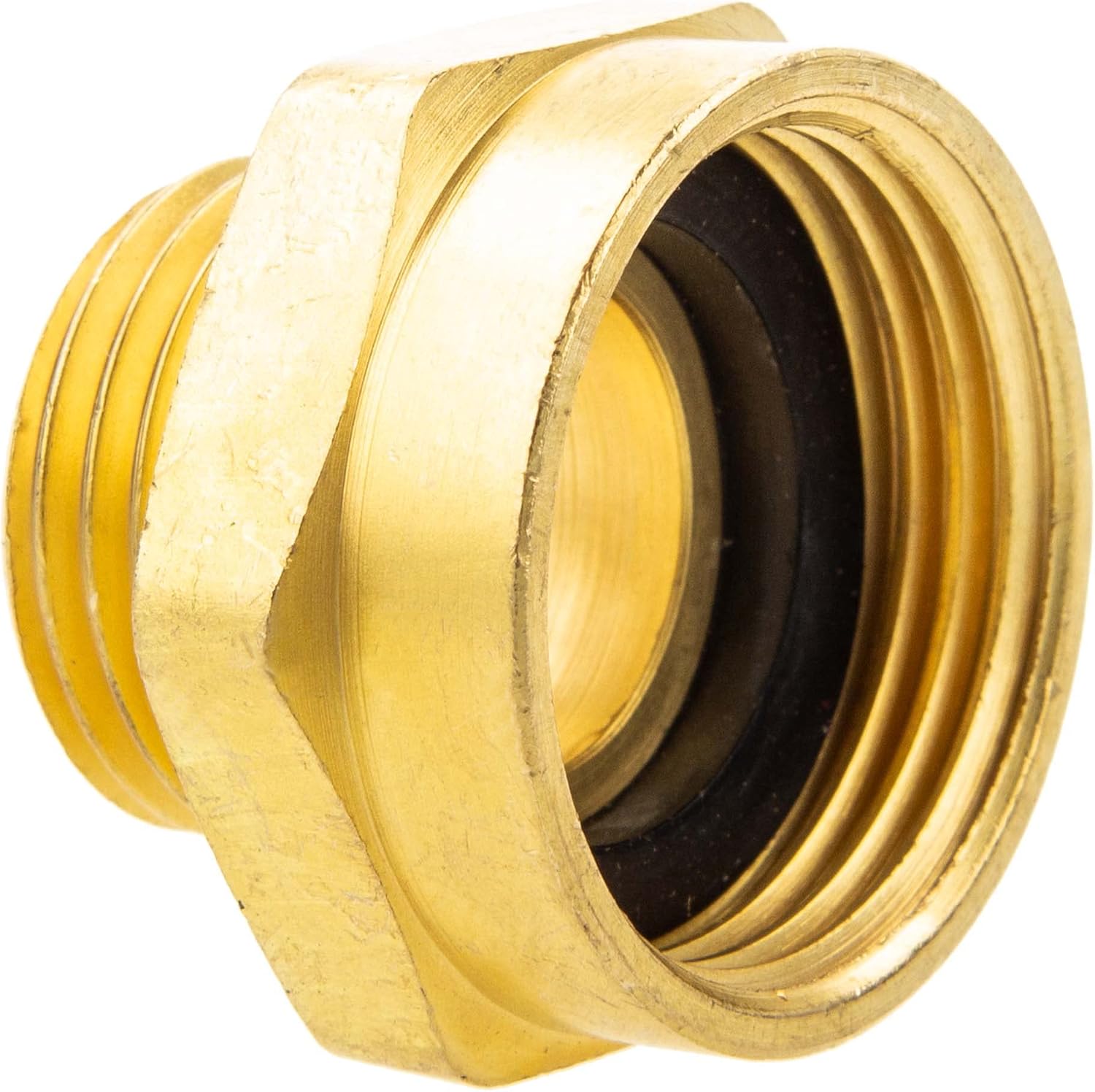 1 X 3/4 Pollice Ottone AG/IG Riduttore Connettore Boccola - Foto 5