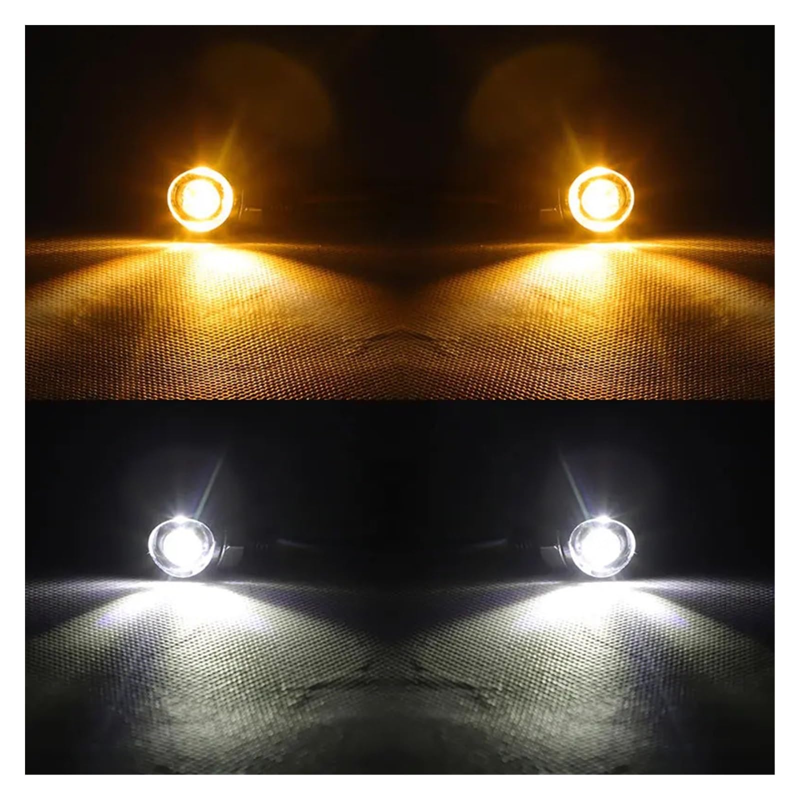 Indicatore di direzione LED moto da 8 mm DRL Indicatoris Motos