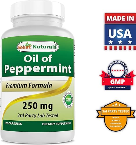 Miniatura 7 de Best Naturals Aceite de menta 250 mg 120 cápsulas (120 unidades (paquete de 3))