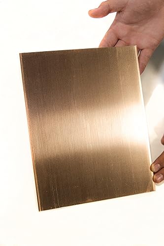 Miniatura 16 de K&S Precision Metals - Placa de grabado de cobre 6604-0.050 pulgadas de grosor x 8 pulgadas de ancho x 10 pulgadas de largo, para manualidades