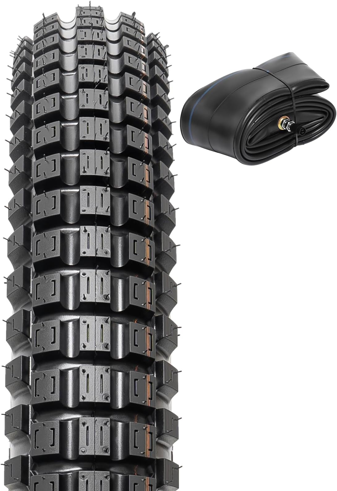 TREK0321 Shinko Sr241 Series Trials Tire 3.00-21 51P Tube Type For