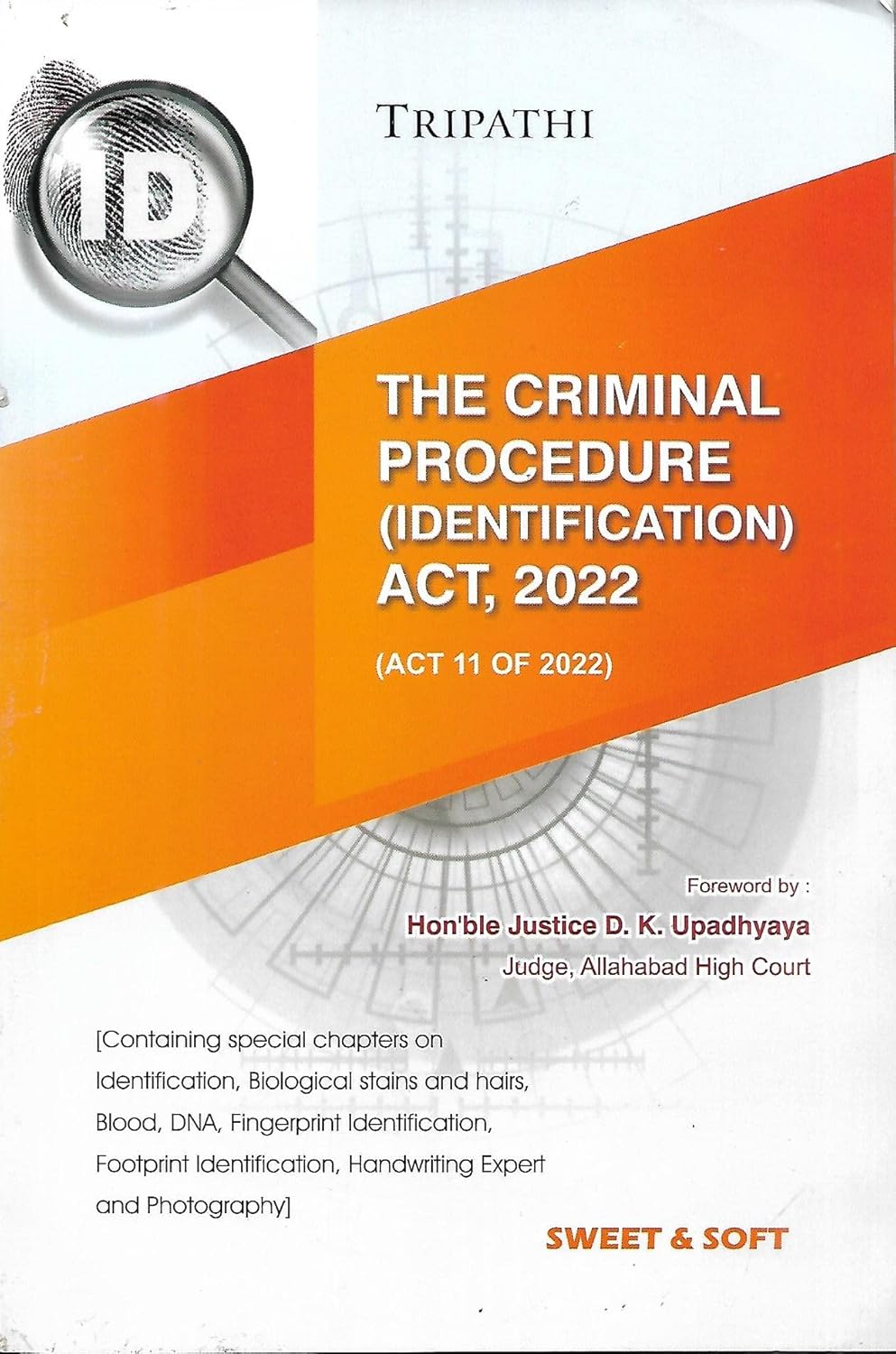 Buy The Criminal Procedure (Identification) Act,2022 (Act 11 of 2022