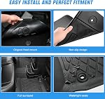 Nilight TPE Floor Mats for Volkswagen VW Jetta 2012 2013 2014 2015 2016 2017 2018, All Weather Custom Fit Heavy Duty Floor Liners