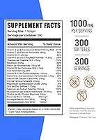 Vista 2 de BulkSupplements. com Multivitamínico para mujer Softgels - Multivitamínico con hierro, suplemento multimineral, con aceite de pescado, sin gluten, 1