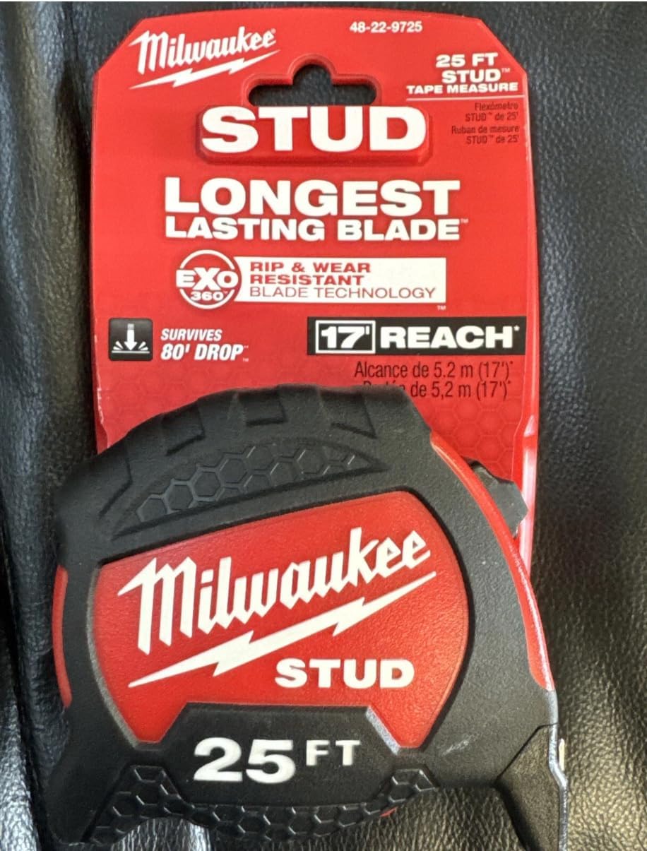 Milwaukee Tape 25FT GEN2 Stud MEAS 14FT 48-22-9725