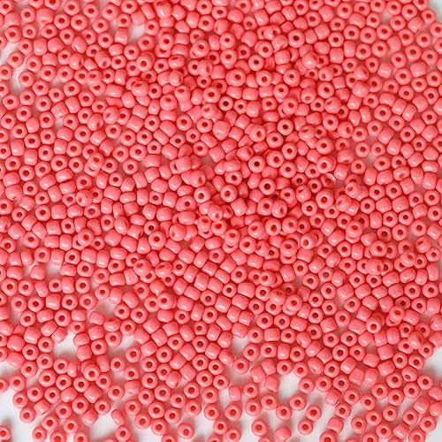 Miniatura 9 de Bala&Fillic Cuentas de semillas de vidrio sueltas de color amarillo claro opaco de 0.157 in, alrededor de 1400 piezas3.88 oz en caja 60, cuentas de