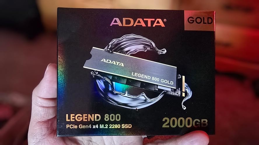 ADATA 2TB SSD Legend 800, NVMe PCIe Gen4 x 4 M.2 2280 Internal
