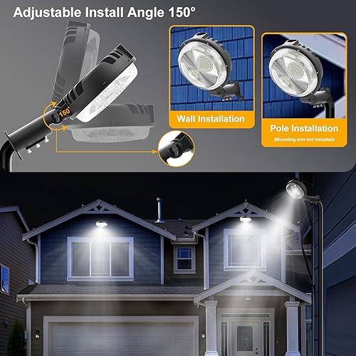 Miniatura 4 de Maliralt LED Barn Light Dusk to Dawn Outdoor Lighting 150W Barn Lights Outdoor IP65 Waterproof Area Street Light for Farmhouse Barns Garage Yard