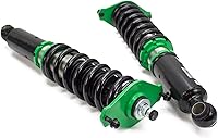 Vista 5 de Rev9 R9-HS2-029 Hyper-Street II Kit de bajada de suspensión de coilover, amortiguador monotubo con ajuste de rebote de 32 clics, longitud completa