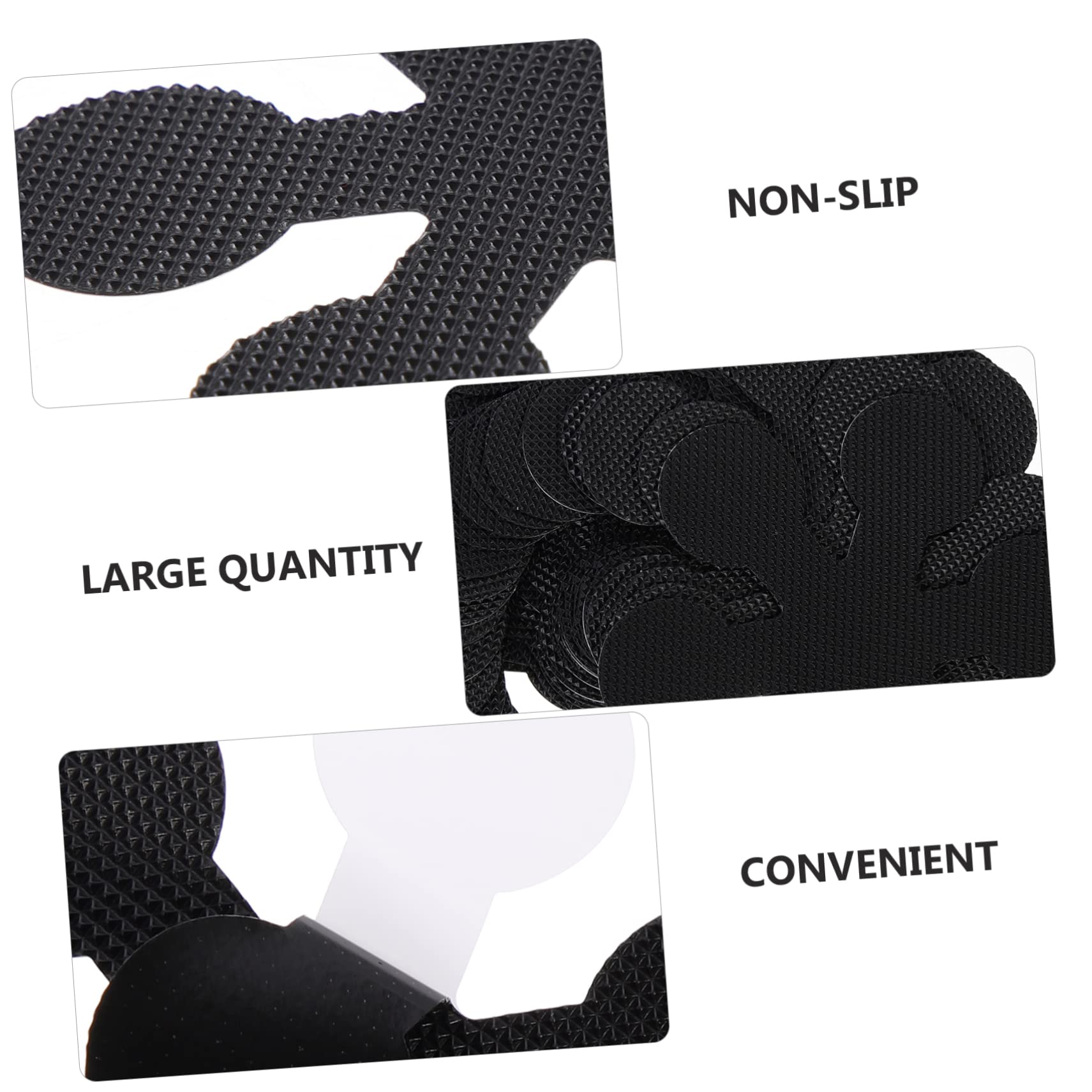 IMIKEYA 100piezas Adhesive Non- Shower Stickers para Baño Diseño De De Seguridad Bañeras y Duchas Antideslizantes y Duraderos