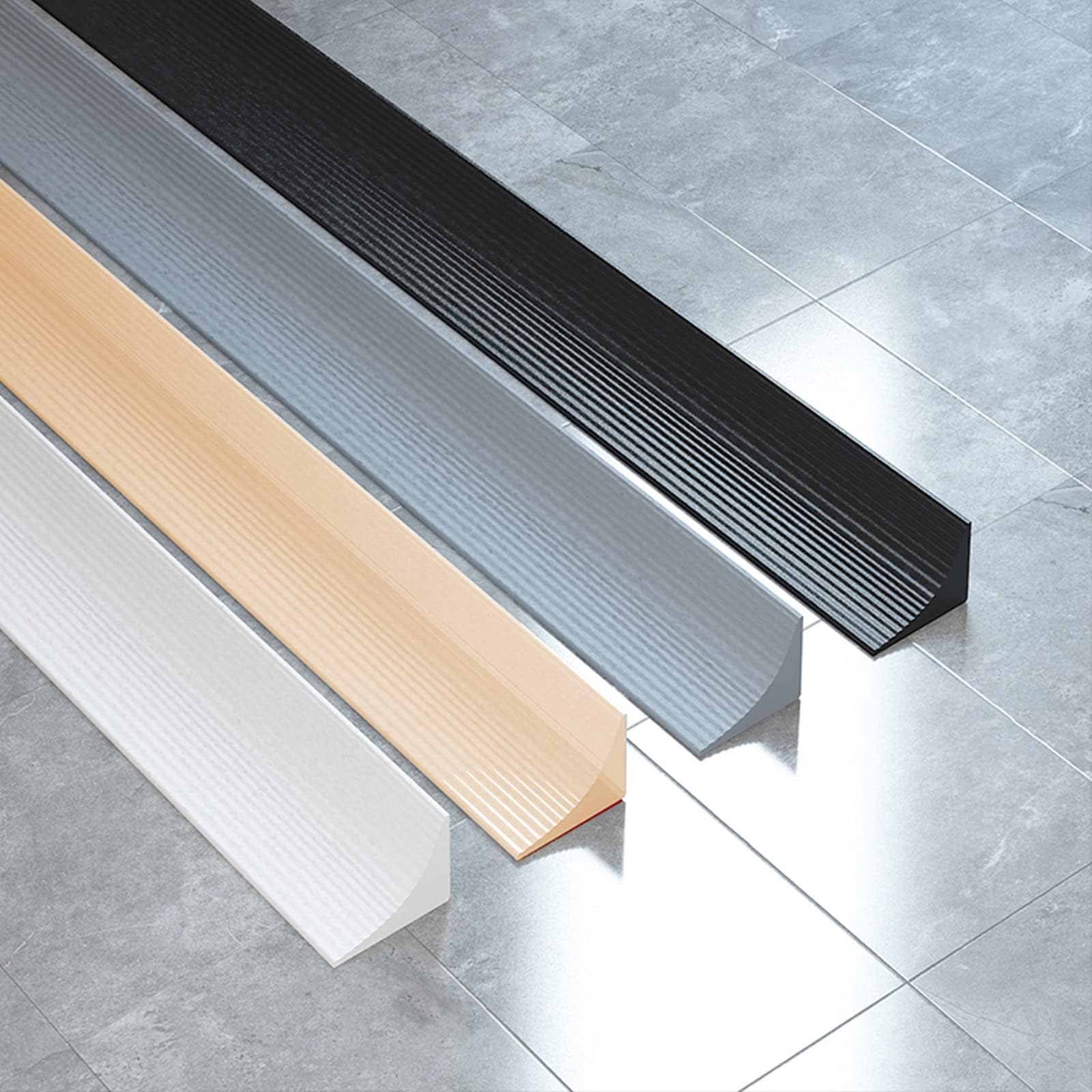 Shower Threshold Water Barrier,Shower Tray Sealing Strip,Wet Room Floor Barrier,Sink Bathtub Countertop Water Retaining Strip,Water Stopper Strip,Bathroom Kitchen Floor Water Dam,Shower Screen Seal