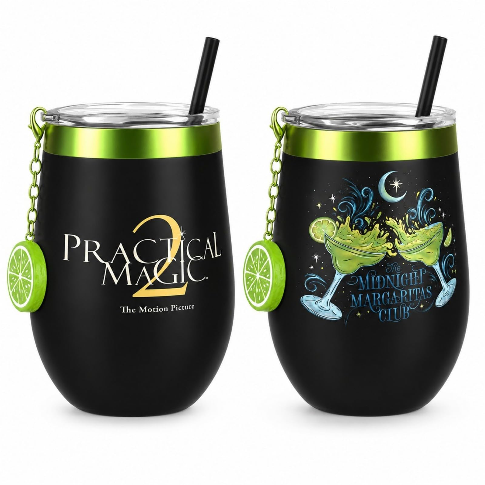 Inspired Stainless Steel Cup, Witchy Magic Spell Mug, Front and Back, 1PCS