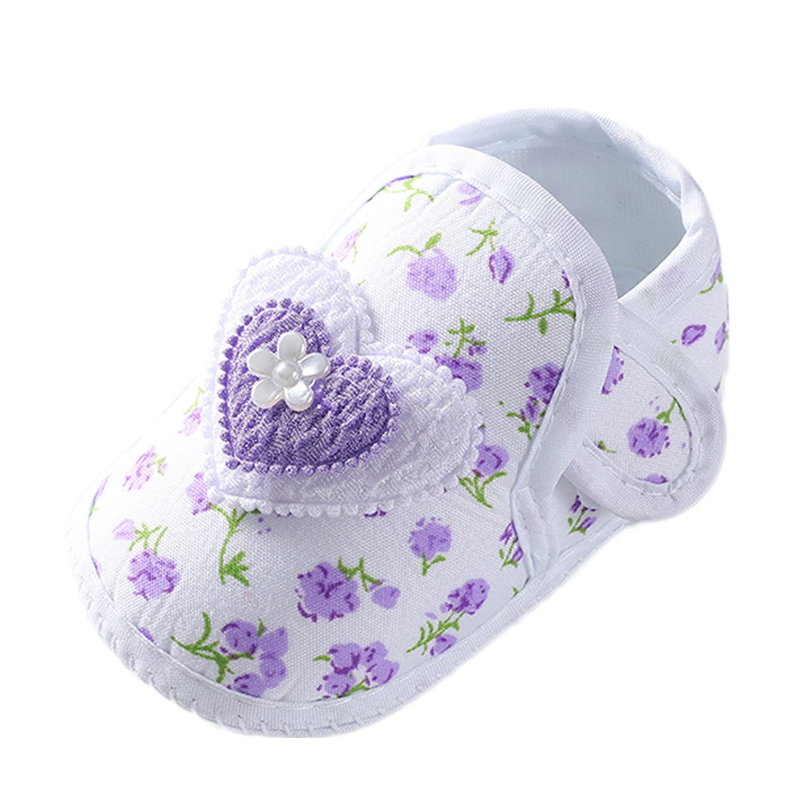 RNTOP Baby Boy and Unisex Sandals Shoes for Infant/Toddlers Newborn First Walkers Crib Shoes Non-Slip (Purple, 11 Infant)