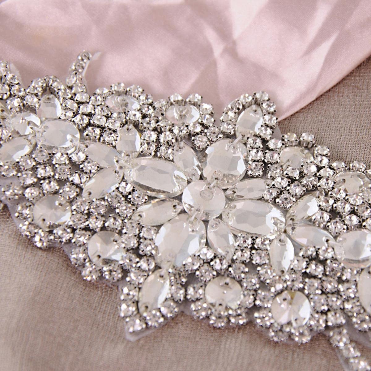 Doux Sexy Mariage Jarretières Ceintures Femmes Fille Diamant Dentelle Élastique Jambe Anneau pour Soirée Soirée Maison Cosplay THS01-TH21 (S01 B)