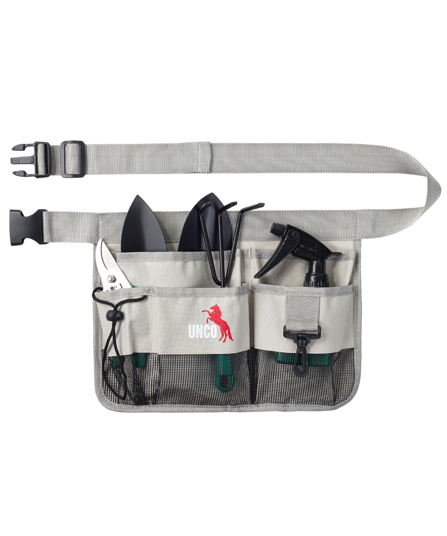 UNCO- Gardening Belt, Garden Tool Belts for Men, Gray color