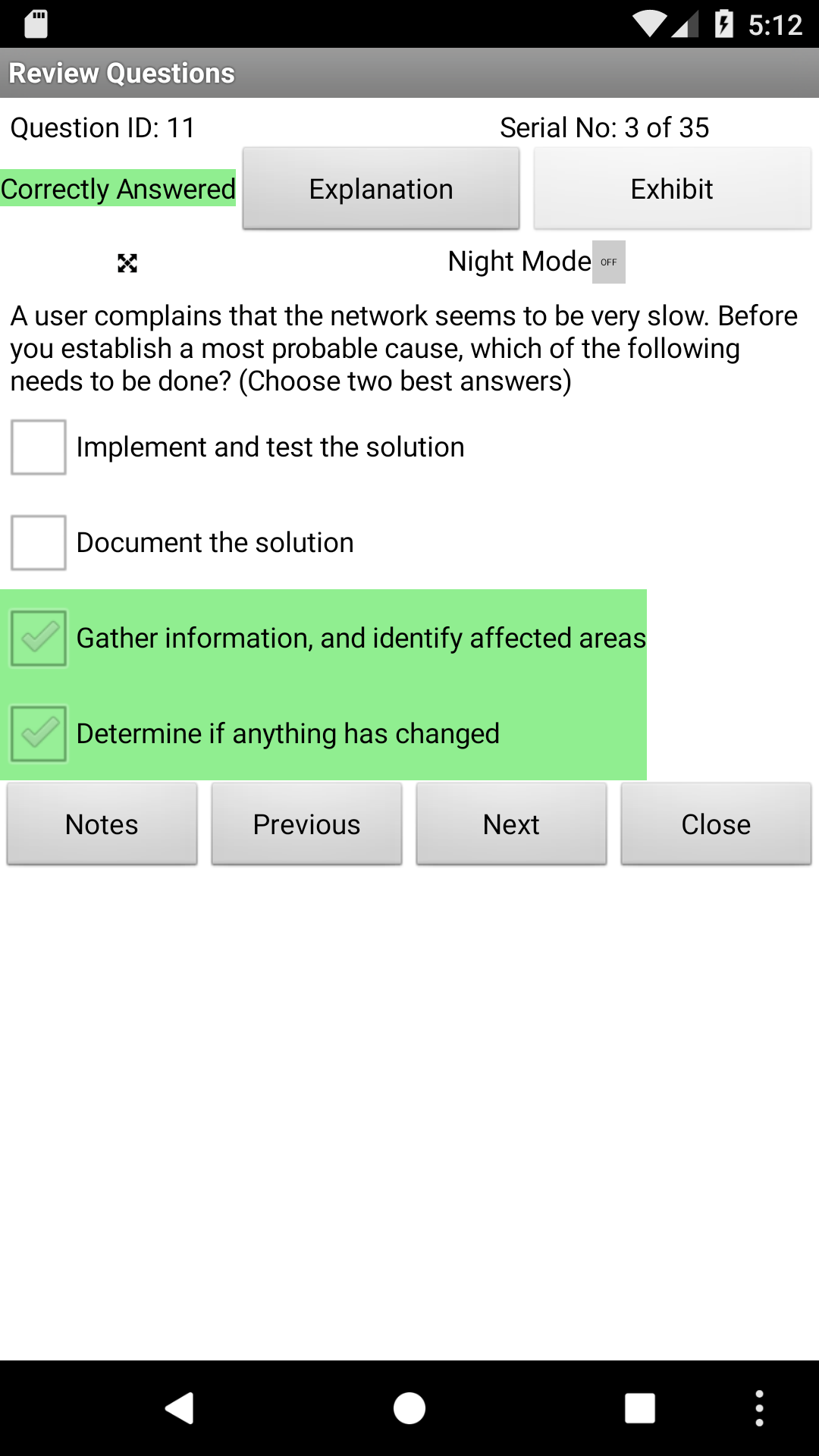 Network+ Practice TestsFree App on Amazon Appstore