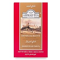 Vista 2 de Ahmad Tea Paquete de té suelto, mezcla imperial, 16 onzas