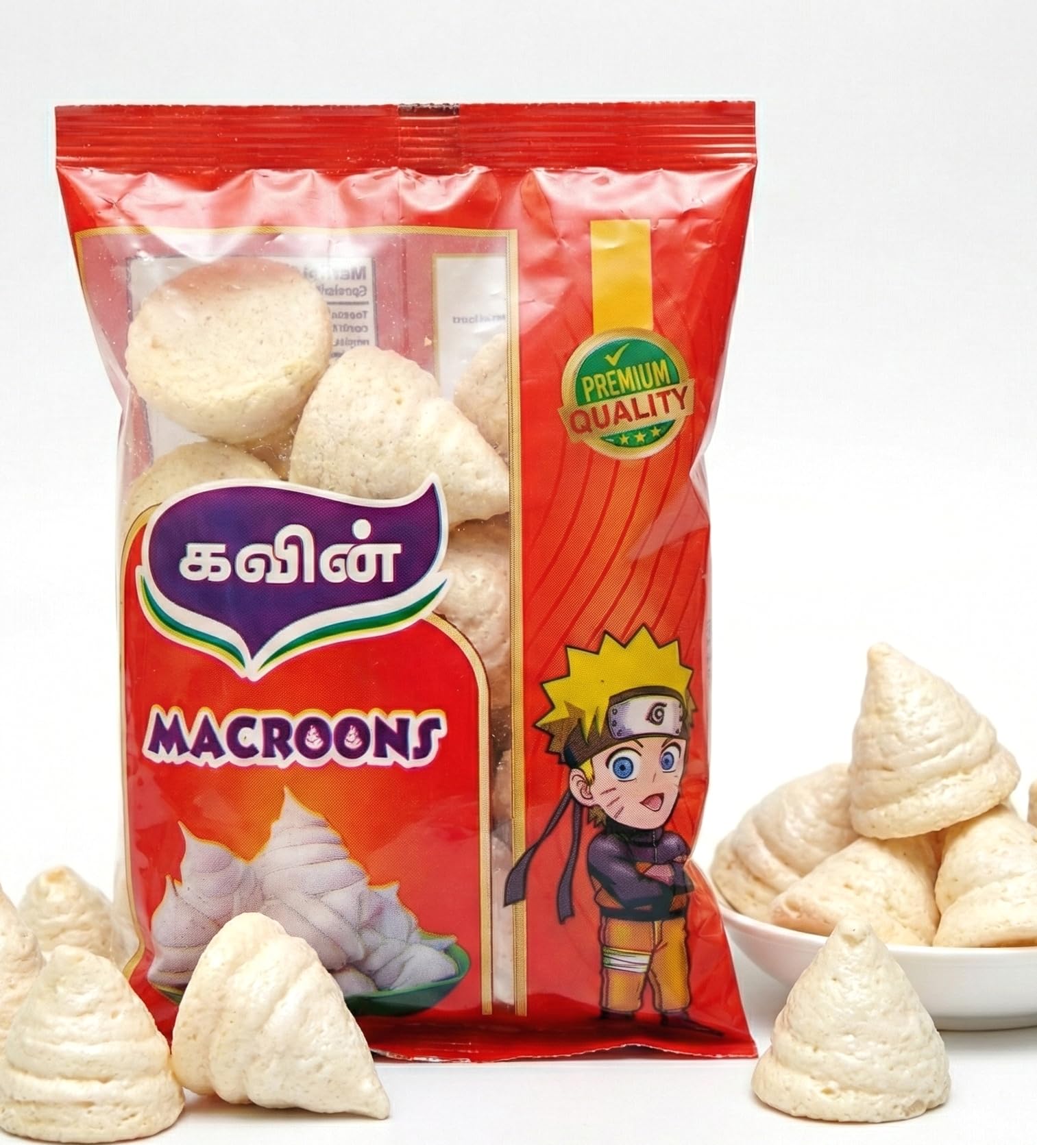 KAVIN Thoothukudi Original Cashew Macroons - Pack of 3 x 100g (300g)-picture-17