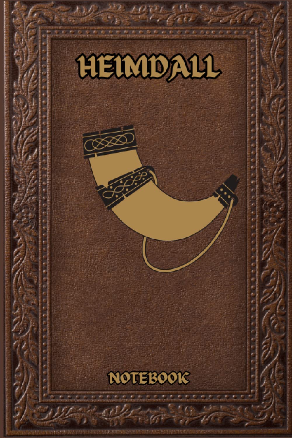 Heimdall Notebook: Viking God Themed 100 Page Journal