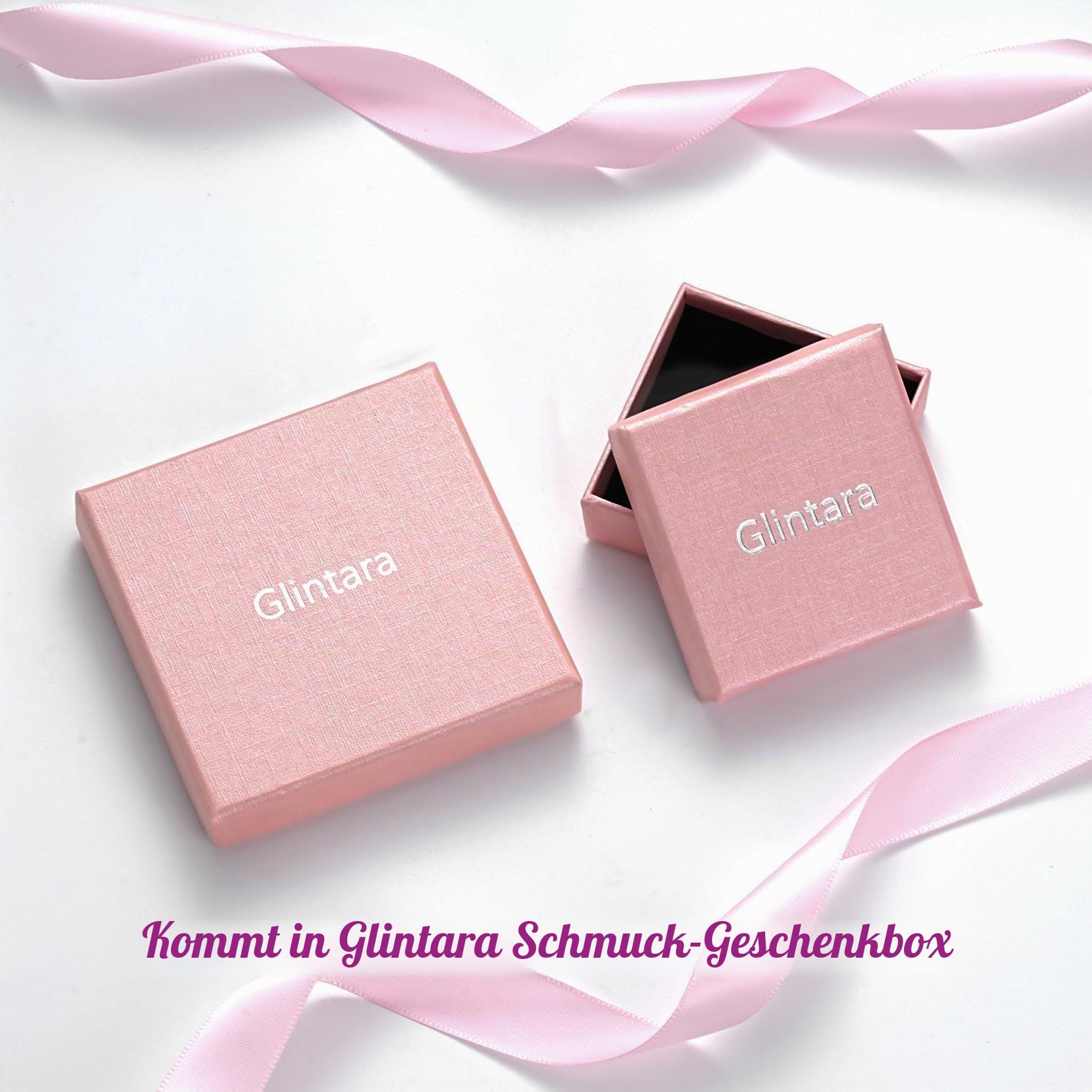 Silber Schmucksets für Damen, 925 Sterling Silber Herz Halskette Ohrringe Armband Set, 3PCS Anhänger mit 45cm Kette & Hängeohrringe & Armkette, Herz Schmuck Set mit Zirkonia mit Geschenkbox