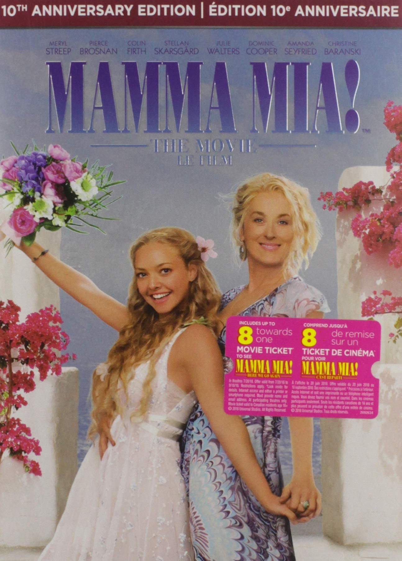 MAMMAMIA DVD MM2MC CDN (Sous-titres français) [DVD]