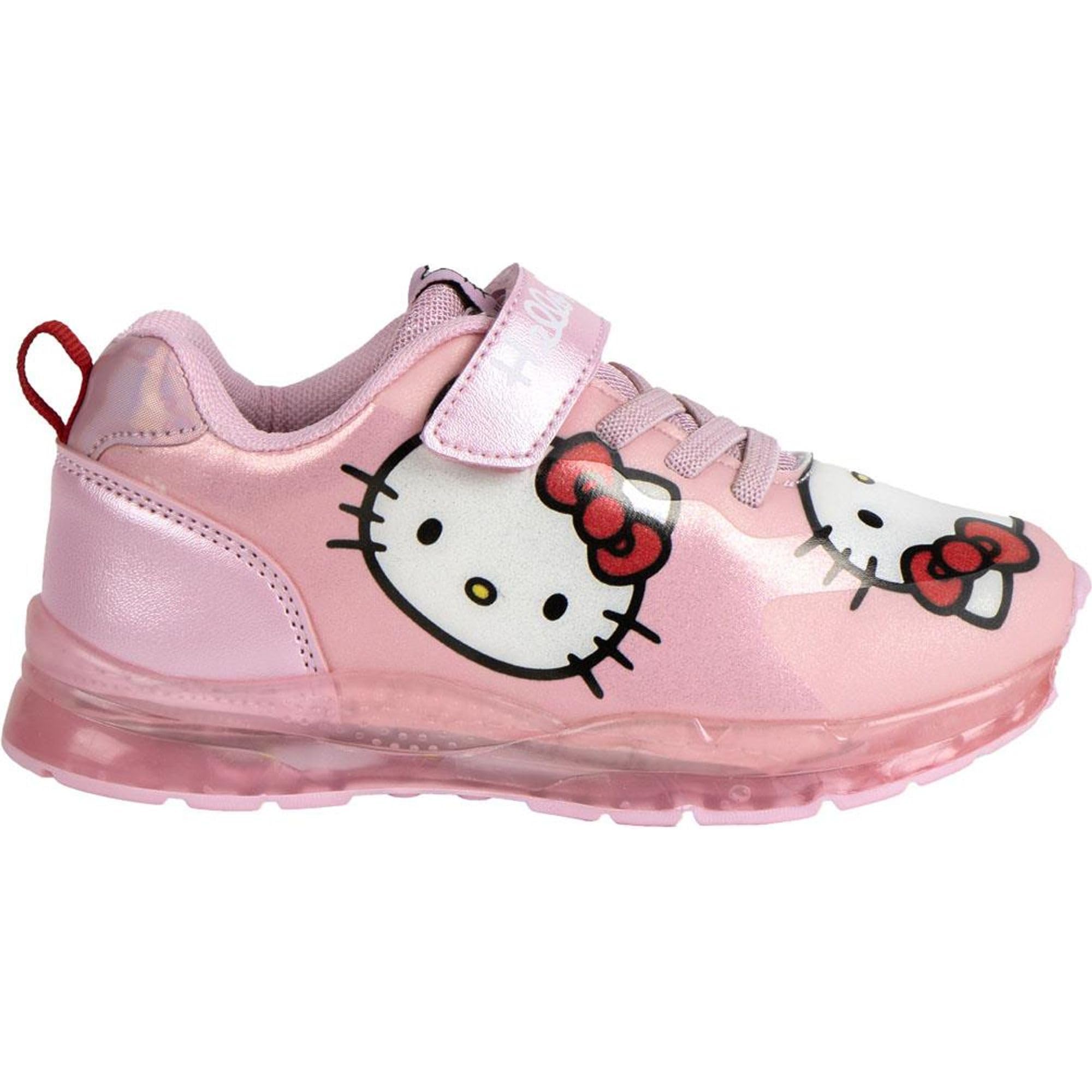 CERDÁ Life's Little Moments Sporty TPR Sole Lights Hello Kitty Girls Footwear Official Children, Comfortable, Resistant, Unisex Sneakers, Hello Kitty, 29 EU