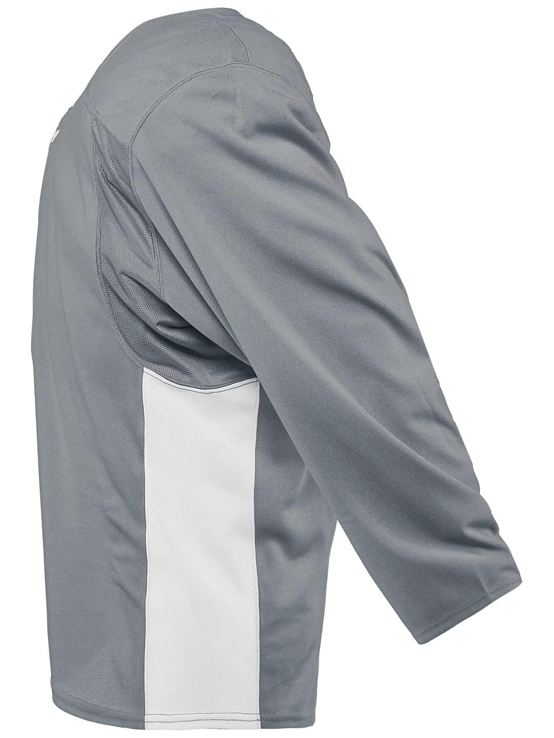 PG Sports CCM 6000 Hockey Jersey, Senior (US, Alpha, X-Large, Regular, Regular, Grey/White)