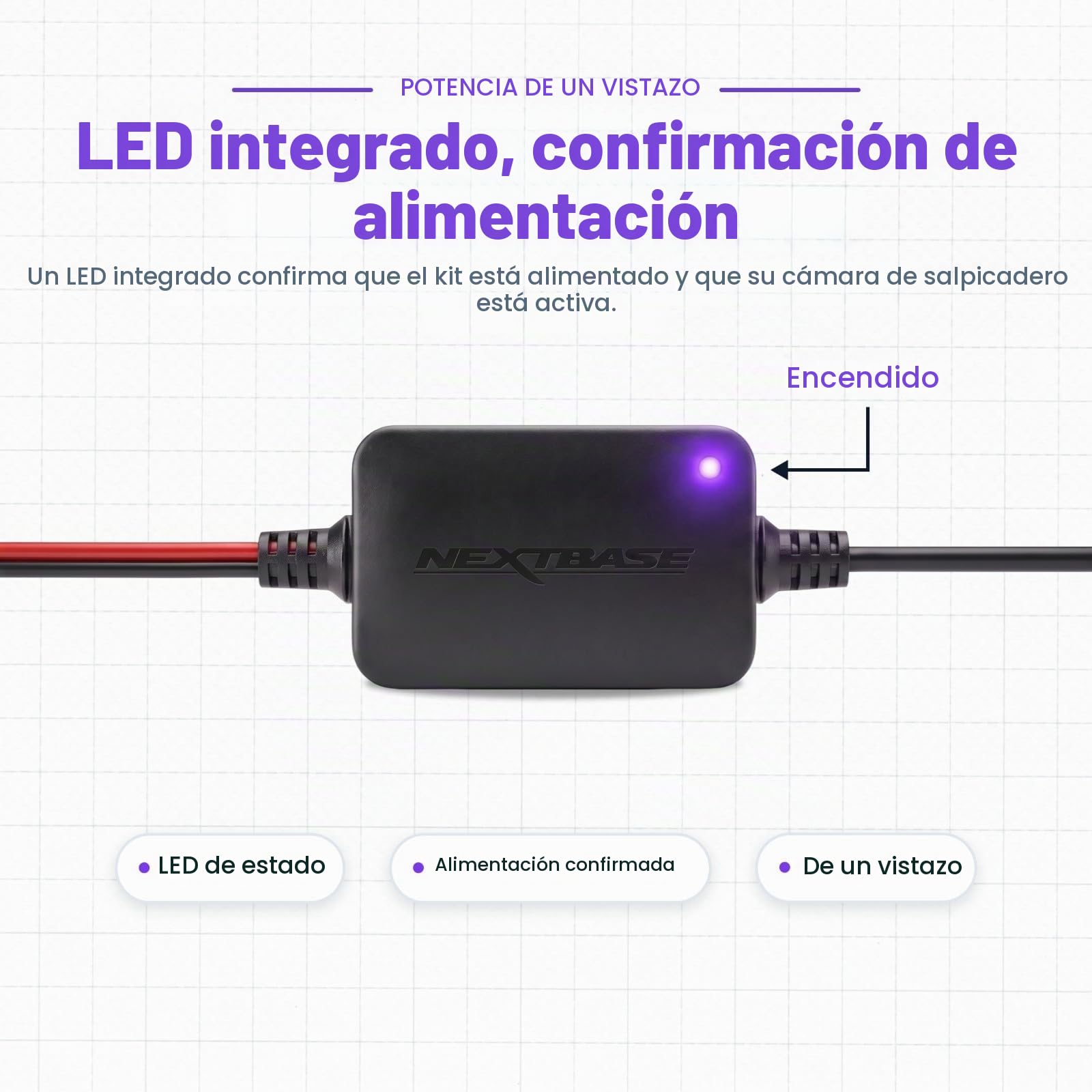 NEXTBASE ACC - SERIE 2 - Kit d'installation fixe