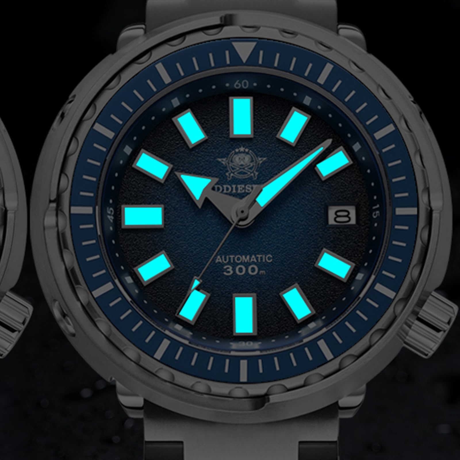 TACTICAL FROG ADDIESDIVE AD2090 NH35 Reloj automático para hombre, cristal de zafiro, 41 mm, sumergible a 300 m